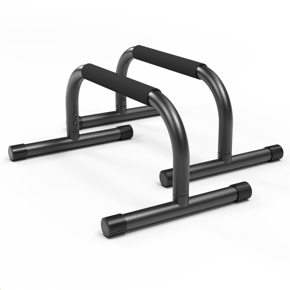 Lebert Fitness Parallette Push Up Bars Dip Station Stand – Perfect for Home a…