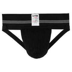 Mens Old Jockstrap (X-Large, Black, 1-Pack)