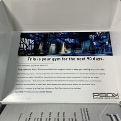 P90X Extreme Home Fitness Workout Complete 12 DVD set, 2 Guides, Resistance band