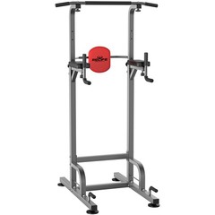 RELIFE REBUILD YOUR LIFE Power Tower Pull Up Bar Station Workout Dip Station…