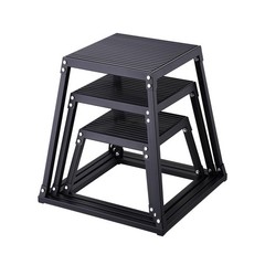 VEVOR Plyometric Platform Box, Plyometric Jump Box, Fitness Steel P… Fast Ship