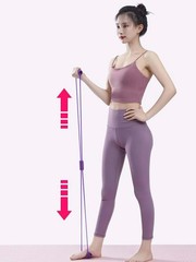8-Shaped Yoga Resistance Band – Stretch Fitness Tube for Home Gym Workout