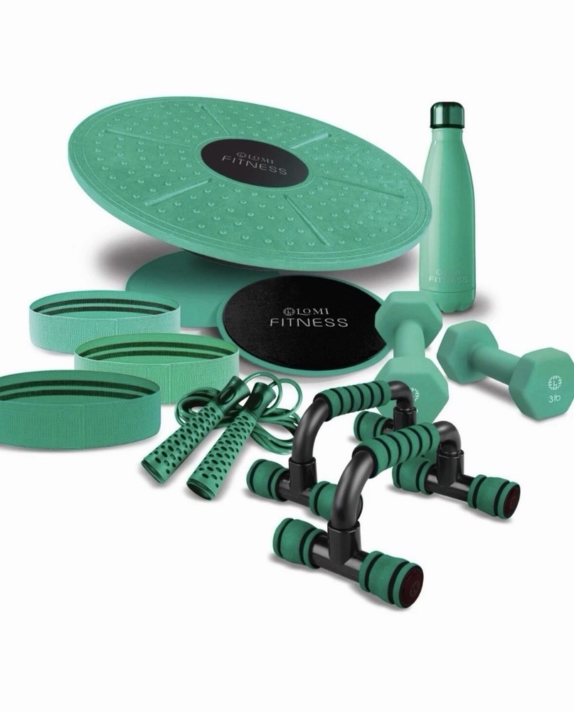 Lomi Fitness 12-in-1 Core Full Body Workout Kit