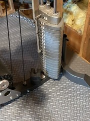 home gym weight machine used Hoist Gym Row, Leg, pull down, press