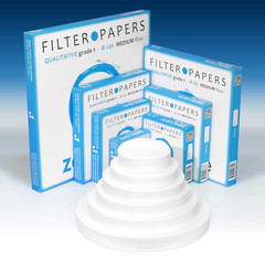 Qualitative Filter Paper 11Cm Lab Filter Paper for Chemistry, Standard Qualitati