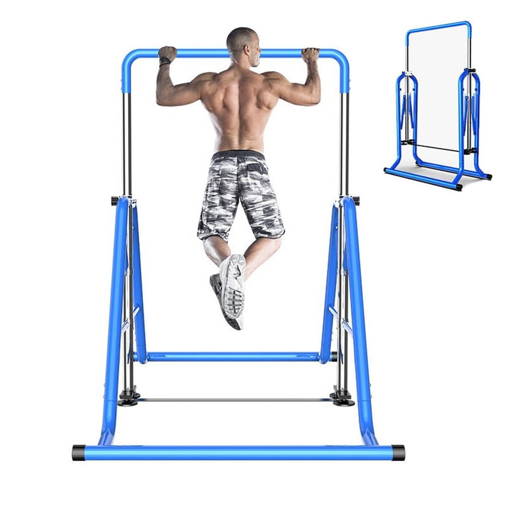 Gymnastics Horizontal Bar Expandable Gymnastic Bar Folding for Home, Adjustab…