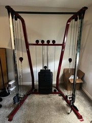 Cable Crossover Machine, Functional trainer, Home Gym, BestFitness, 190lb stack