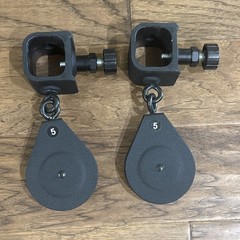 Set of 2 Bowflex Xceed Xtreme 2 OEM Slider 3.5” Pulley w Locking Pin FREE SHIP