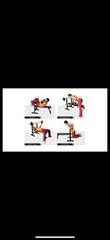 Costway Fitness Adjustable Folding Weight Lifting Flat Incline Bench Workout