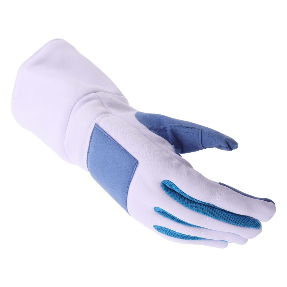 Padded Fencing Glove for Sports Competition Breathable Nylon Antiskid Design