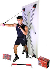 X Factor Door Gym Complete Home Gym Full Body Workout Exercise System Package