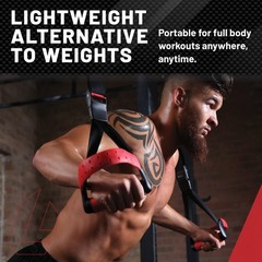 Lifeline Jungle Gym XT Body Weight Suspension Trainer System – Patented Sp