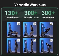 Smart Home Gym System- Fitness Mirror K1: Ai-Powered All-In-One Fitness Machine