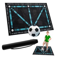 Pro Agility Soccer Mat with Video Training | 47″x32″ Soccer Training Mat SOCM01