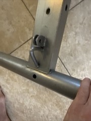 Total Gym Elite Metal Frame Leg Piece Parts For Home Gym