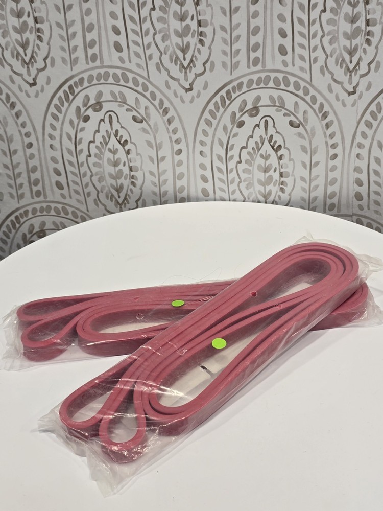 2 Rogue Fitness HB0001 #4 Average Mini Red Monster Band 1/2″ Width Rubber