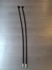 BOWFLEX Power Rods Pro XTL Xtreme 2 X 5 Lb 10 Lb Total Power Rods WITH SCREWS