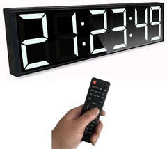 26” Huge Digital Wall Clock, Home Gym Interval Workout Timers, with Countdow…