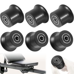 6-Pack Sliding Seat Bracket Rollers for Bowflex HomeGym Fits Motivator2, Pr1000