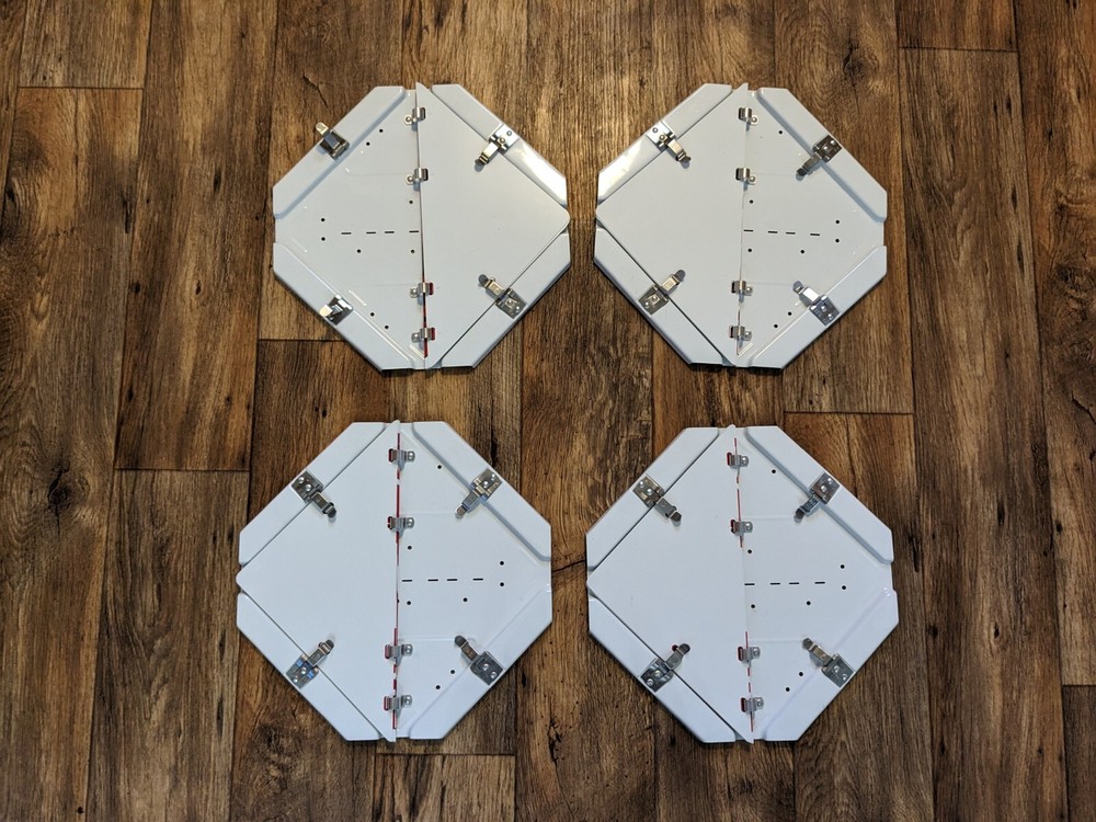 Lot Of 12……….16-way Flip Placard Replacement, All Brand New, Free Shipping