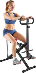 VEVOR Squat Machine, Deep Squat Rowing Machine for Home, Easy Setup & Foldable E