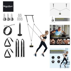 Cable Pull Fitness Cable Lat Pull Fitness Biceps Back Exercise Machine Cable Pull P…