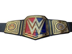 UNDISPUTED RED BLUE UNIVERSAL CHAMPIONSHIP BELT REPLICA 2MM BRASS ADULT SIZE