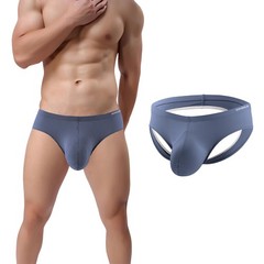 Mens Bulge Enhancing Jockstrap Briefs Athletic Supporter Big Ball Pouch Backl…