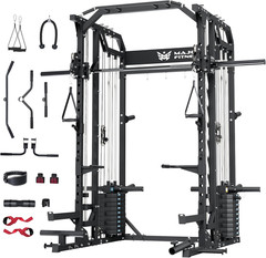 Major Fitness Drone2 Advanced Training Smith Machines– All-In-One Home Gym Squat