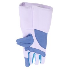 Padded Fencing Glove for Sports Competition Breathable Nylon Antiskid Design