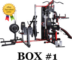 Multifunctional Home Gym System Workout Station with Leg Extension