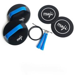 MAJI SPORTS Strength Cardio Recovery Essentials Fitness Bundle Home Gym Travel