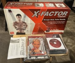 Weider X-Factor Door Gym Total Body Training System w/DVDs WSF09 NEW!