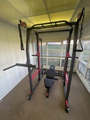 Marcy 3 in 1 Smith Machine Home Gym System With Weights Total (100kg)
