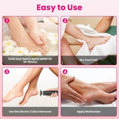 2 in 1 Adjustable Foot File Nail Grinder w/ Sandpaper Disks w/ Rotation Control