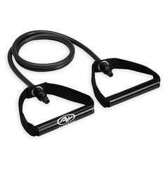 Gym Athletic Work Home Kit Resistance Tube,Ab Wheel, Jump Rope and Push-Up Bar