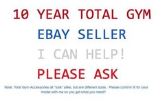 Total Gym XLS Parts and Accessories choose part from list