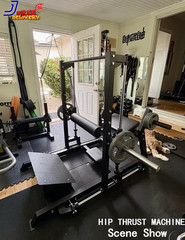 Heavy Duty Hip Thrust Machine 770 LBS for Home Gym Glute Training