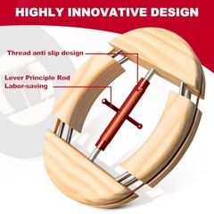 4 Way Hat Stretcher, Hat Stretcher for Fitted Hats, Large Red Upgraded_4way