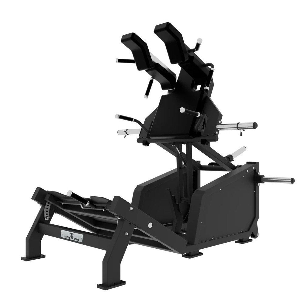 Temple of Gainz POWER SQUAT / V SQUAT / HACK SQUAT MACHINE PLATE-LOADED