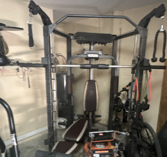 Marcy Multi-Station Adjustable Home Gym Bench Press Lat Pulldown Leg Extension