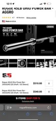 Torque Fitness Customizable Squat Rack 3x AGGRO rogue 45 Lb Bar 500 Lb Of Plates
