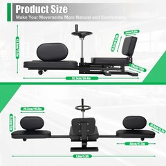Leg Stretcher Fitness Stretching Machine Leg Training Arts Martial Equipment Gym