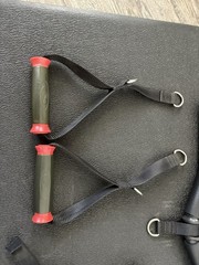 Bowflex Revolution Foot Straps, Hand Grips & Preacher Curl Bar