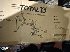 New in box Total 10 At Home gym