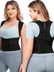 Adjustable Full Back Posture Corrector – Lumbar & Shoulder Support Pain Relie…