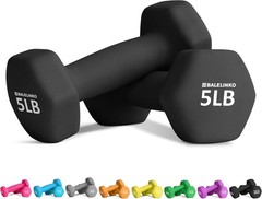 Black 10lb Cast Iron Weights for Home Gym