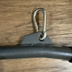 Bowflex Lat Pull Down Bar OEM D-Ring Ultimate 2 Xtreme w/ Clips FREE SHIPPING