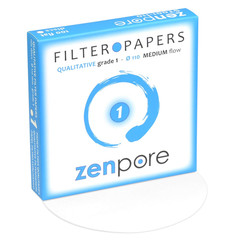 Qualitative Filter Paper 11Cm Lab Filter Paper for Chemistry, Standard Qualitati