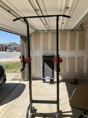 Workout pull up bar and Dip station